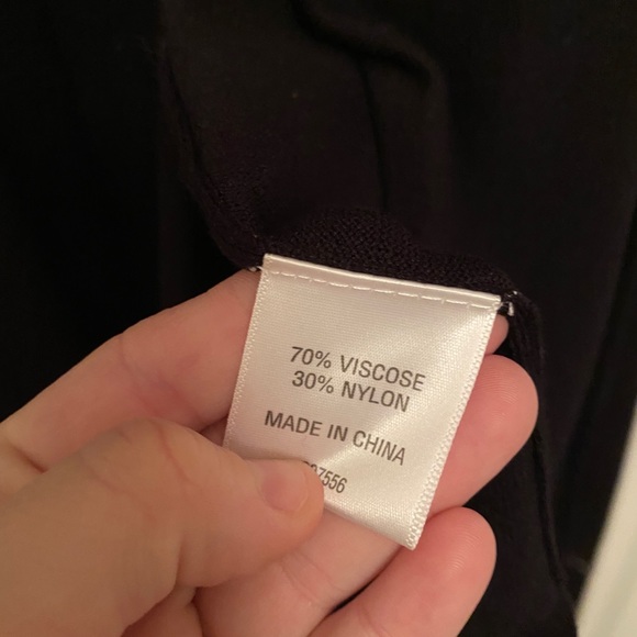 Sussan Size S/M Black Longline Cardigan - Picture 6 of 6